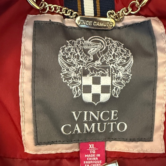 Vince Camuto Red Quilted Puffer Jacket - Picture 8 of 16